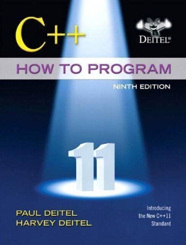 C How To Program 9Th Edition by Paul Deitel, Harvey Deitel - 978-0-13-337871-9