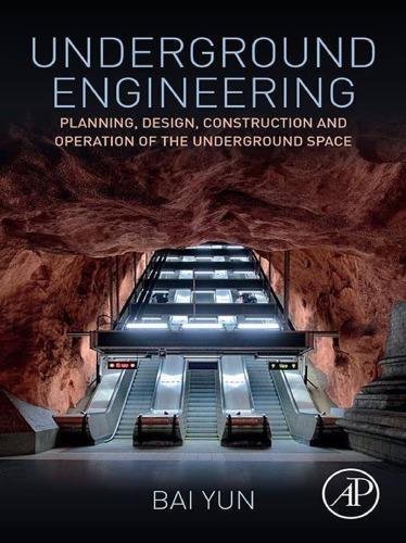 Underground Engineering Planning Design Construction And Operation Of The Underground Space by Yun, Bai - 9780128127025
