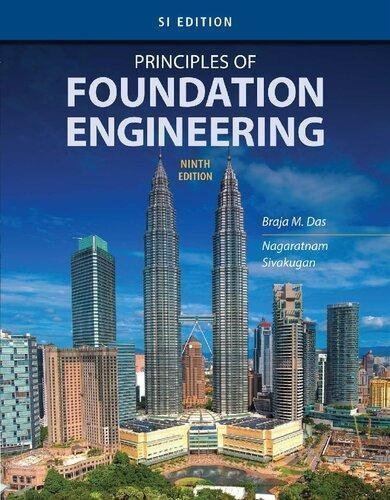 Principles Of Foundation Engineering 9Th SI Edition by Braja M. Das ; Nagaratnam Sivakugan - 2017956526