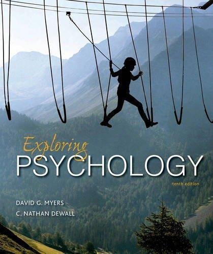 Exploring Psychology 10Th Edition