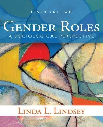Gender Roles A Sociological Perspective 6Th Edition