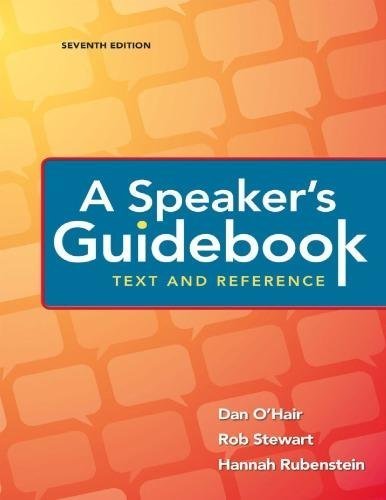 A Speakers Guide Text And Reference 7Th Edition