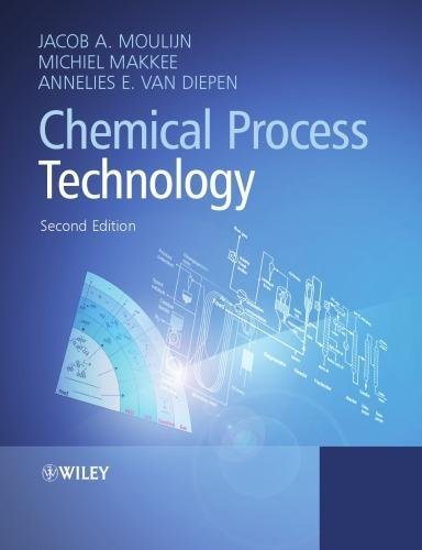 Chemical Process Technology 2Nd Edition by Jacob A. Moulijn, Michiel Makkee, Annelies E. van Diepen Series: Chemical Process Technology Publisher: John Wiley ; Sons, Year: 2013 - 9781118570753