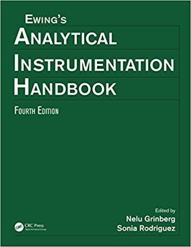 Ewings Analytical Instrumentation Handbook Fourth 4Th Edition