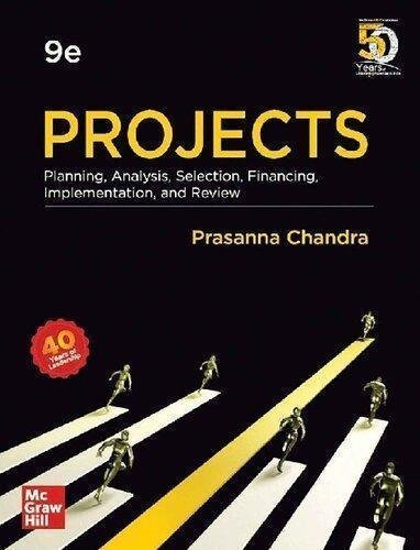 Projects Planning Analysis Selection Financing Implementation And Review 9Th Edition by Prasanna Chandra - 8194113849
