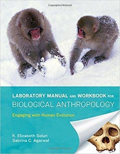 Laboratory Manual And Workbook For Biological Anthropology Engaging With Human Evolution by K. Elizabeth Soluri, Sabrina C. Agarwal - 0393912914