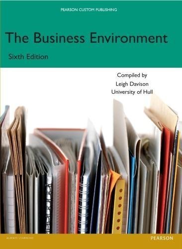 Business And Its Environment 6Th Edition by John Sloman, Kevin Hinde, Dean Garratt - 9781782362920