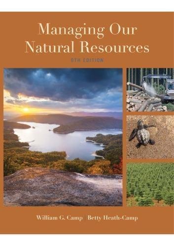 Managing Our Natural Resources 6Th Edition by William G. Camp;Betty Heath-Camp Year: 2016 - 978-1-285-83507-5