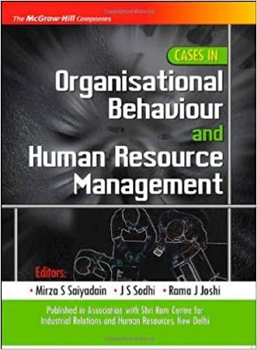 Cases In Organizational Behaviour And Human Resource Management by Saiyadain Year: 2010   Language:English -