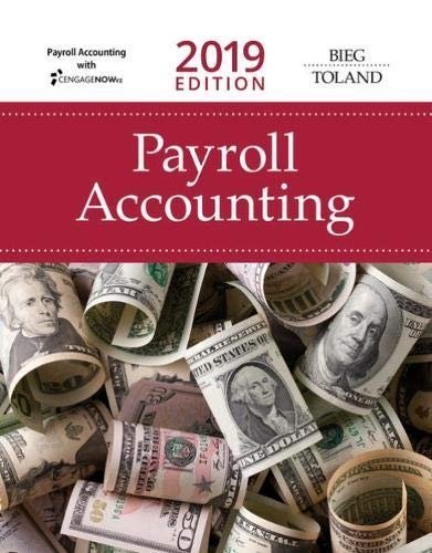 Payroll Accounting 2019 by  -