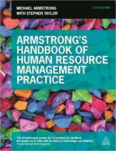 Armstrongs Handbook Of Human Resource Management Practice Building Sustainable Organizational Performance Improvement by Michael Armstrong; Stephen Taylor - 9780749469658