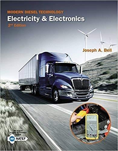 Modern Diesel Technology Electricity And Electronics 2Nd Edition by Joseph Bell - 1133949800