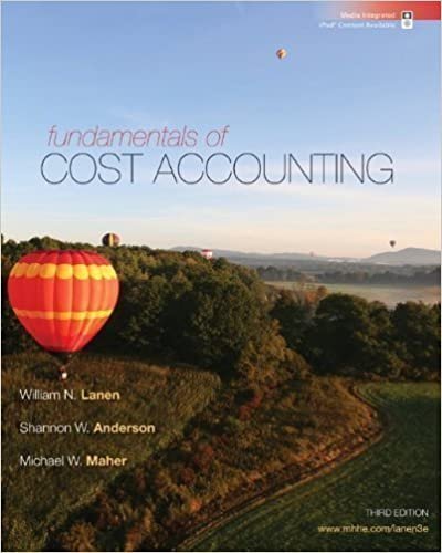Fundamentals Of Cost Accounting 3Rd Edition by William Lanen, Shannon Anderson, Michael Maher  3rd edition (January 7, 2010)  Language:English -