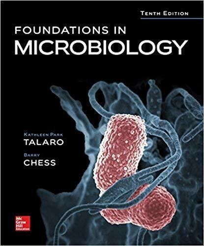 Foundations In Microbiology 10th Edition by Kathleen Park Talaro, Barry Chess Year: 2017 - 1259705218