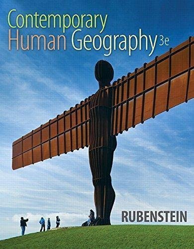 Contemporary Human Geography 3Rd Edition