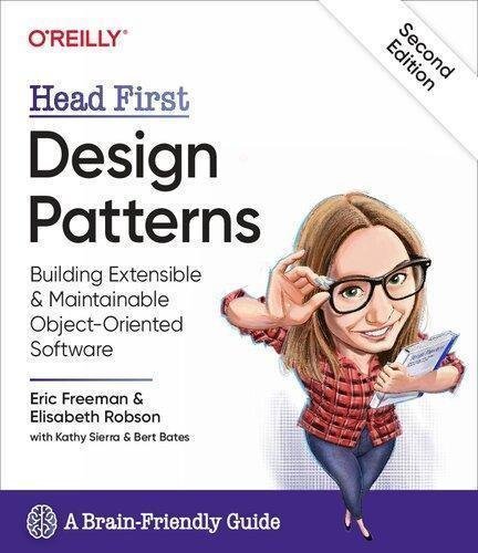 Head First Design Patterns Building Extensible And Maintainable Object Oriented Software by Eric Freeman, Elisabeth Robson Publisher: O'Reilly Media, Year: 2020 - 149207800X