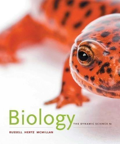 Biology The Dynamic Science 4Th Edition by Peter J. Russell, Paul E. Hertz, Beverly McMillan Year: 2016 - 1305389891