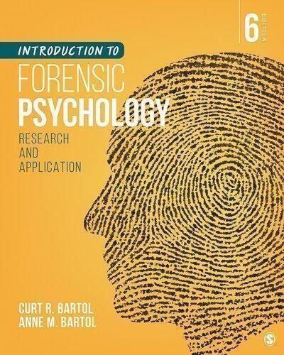 Introduction To Forensic Psychology 6Th Edition by Curtis R. Bartol nnReturn and Refund: 30 days free exchange for quality issues such as missing pagesnnSupport: For any question before & after sales, simply support@shelfandstory.comnnFeature: Searchable and zoomable texts / Permanent access / Can be read on major smart devices -