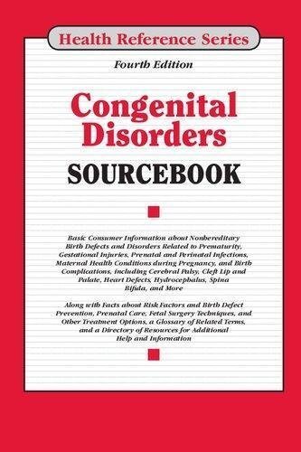 Congenital Disorders Sourc 4Th Edition by  -