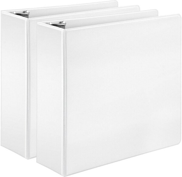 D-Ring Binder - 3 Inch, 2-Pack by  -