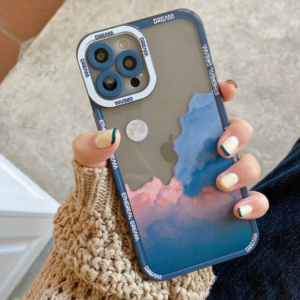 Retro Moon night Late cloud Phone Case by  -