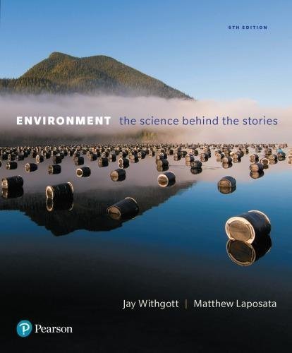 Environment The Science Behind The Stories 6Th Edition by Jay H. Withgott; Matthew Laposata - 0134204883