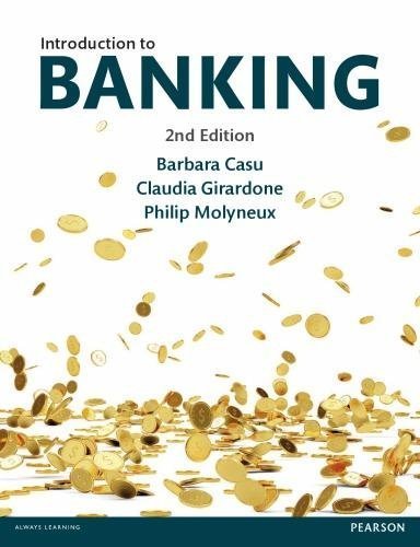 Introduction To Banking 2Nd Edition by Casu, Barbara; Girardone, Claudia; Molyneux, Philip - 9780273718130