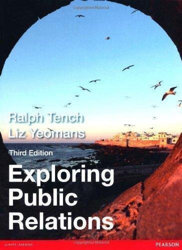 Exploing Public Relations 3Rd Edition