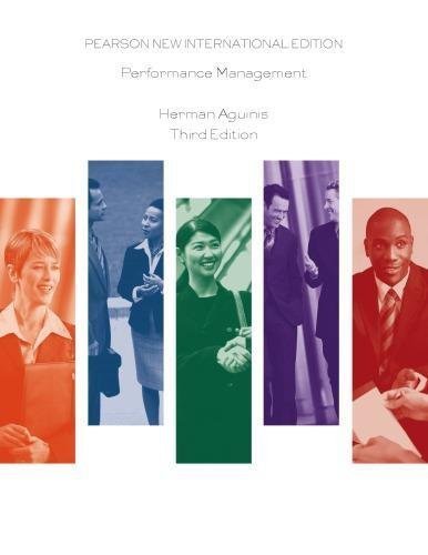 Performance Management 3Rd Edition by Aguinis, Herman - 9781292024073