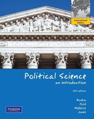 Political Science An Introduction 12Th Edition by Michael G. Roskin Edition: 12th nnReturn and Refund: 30 days free exchange for quality issues such as missing pagesnnSupport: For any question before & after sales, simply support@shelfandstory.comnnFeature: Searchable and zoomable texts / Permanent access / Can be read on major smart devices -