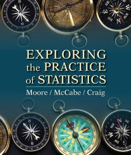 Exploring The Practice Of Statistics by David S Moore, George P McCabe, Bruce Craig - 1464103186