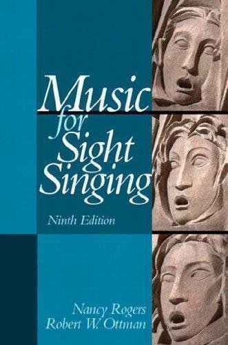 Music For Sight Singing 9Th Edition by Nancy Rogers, Robert W. Ottman Edition: 9th nnReturn and Refund: 30 days free exchange for quality issues such as missing pagesnnSupport: For any question before & after sales, simply support@shelfandstory.comnnFeature: Searchable and zoomable texts / Permanent access / Can be read on major smart devices -