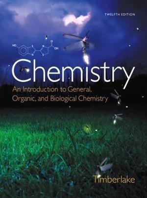 Chemistry An Introduction To General Organic And Biological Chemistry 12Th Edition by Karen C. Timberlake Edition: 12th nnReturn and Refund: 30 days free exchange for quality issues such as missing pagesnnSupport: For any question before & after sales, simply support@shelfandstory.comnnFeature: Searchable and zoomable texts / Permanent access / Can be read on major smart devices -