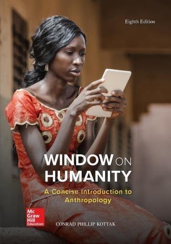 Window On Humanity 8Th Edition by Conrad Kottak Year: 2017 - 1259818438