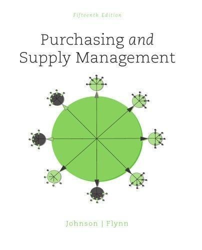 Purchasing And Supply Management 15Th Edition